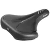 Image de Trekking saddle, VELO - FIT TRAVELLER, XXL, 263 x 205 mm, black with silver stripes, on card
