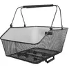 Image de M-Wave BA-RM CLAMP L Panier de vélo Unisexe pour Adulte Noir 45,5 x 29,5 x 21/13 cm (l x L x H)