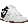 Image de DC Baskets Stag pour Homme, Blanc Blanc Noir Bleu Xwkb, 44 EU