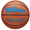 Image de Wilson Evolution 295 Indoor Game Ball WTB0595XB0704, Unisex basketballs, Orange, 7 EU