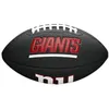 Image de WILSON, Ballon de Football américain, Mini NFL Team Soft Touch, New York Giants, pour Les Joueurs Amateurs, Noir, WTF1533BLXBNG