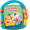 Image de Fisher-Price - Livre Interactif Comptines - Livre bébé - 6 mois et + CDH39