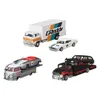 Image de Hot Wheels - Véhicule et Transporteur (modèle aléatoire) - Camion / Petite voiture - Dès 3 ans FLF56