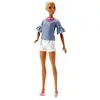 Image de Barbie - Fashionistas #81 Top Chambray - Poupée Mannequin - FNJ40