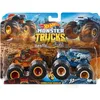 Image de Hot Wheels - Coffret 2 véhicules Monster Truck Double Démolition - Petites Voitures - 3 ans et + FYJ64