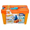 Image de Hot Wheels Accessoires Boîte Cascades et Gobelets avec Propulseur, Coffret de Jeu pour Petites Voitures avec Circuit et Pistes, Jouet pour Enfant, GCF91