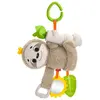 Image de Fisher-Price Mon Paresseux d'Activités, Peluche Bébé À Transporter Ou à Accrocher à La Poussette, Boîte Fermée, Dès La Naissance, GHL39