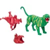 Image de Maîtres de l’Univers Origins, figurine articulée Tigre de Combat, jouet pour collectionneurs et enfants dès 6 ans, GNN70