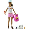Image de Barbie Bien-être Coffret Randonnée avec Figurine Chiot, 9 Accessoires Inclus, Jouet pour Enfant, GRN66