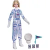 Image de Barbie Space Discovery Métiers poupée  Astronaute Blonde Portant Une Combinaison Spatiale et Un Casque, Accessoires Inclus, Jouet pour Enfant, GTW30