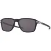 Image de Oakley mixte adulte 0oo9469 Lunettes de soleil, Satin Black/Prizm Grey, One size