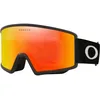 Image de Oakley Target Line Lunettes de ski pour homme Matte Black/Fire Iridium Taille unique