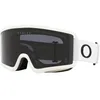 Image de Oakley Target Line S, Lunettes de Soleil Mixte, Blanc Mat, Taille Unique