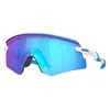 Image de Oakley Encoder Lunettes de soleil pour homme, Saphir blanc/Prizm poli, taille unique