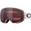 Image de Oakley Flight Deck Lunettes de neige Blanc mat/grenat Taille moyenne