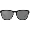 Image de Oakley Lunettes de soleil carrées Manorburn Oo9479 pour homme, Noir mat/noir Prizm Polarisé, 56 mm