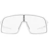 Image de Oakley Wire Tap 2.58 Sunglasses, Matte White/Clear To Black Iridium, 37/13/140 Homme, Matte White/Clear To Black Iridium