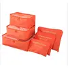 Image de RTYU Boîte de rangementSac Multifonctionnel de Stockage sous-vêtements imperméable de Finition Sac de Rangement 6 Sets,Orange