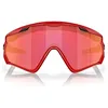 Image de Oakley Lunettes de soleil rectangulaires Oo9418 Wind Jacket 2.0 Homme, Chalumeau neige mat Redline/Prizm, 45 mm