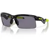 Image de Oakley Youth OJ9013 Capacitor Rectangular Sunglasses, Polished Black/Prizm Grey, 63 mm