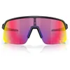 Image de Oakley Men's OO9463 Sutro Lite Rectangular Sunglasses, Matte Black/Prizm Road, 39 mm