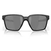 Image de Oakley Lunettes de soleil carrées Oo9430 Actuator Unisexe, Noir mat/noir Prizm., 57 mm