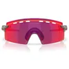 Image de Oakley Men's OO9235 Encoder Strike Vented Rectangular Sunglasses, Matte Grey Ink/Prizm Road, 39 mm