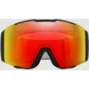 Image de Oakley Line Miner Lunettes de neige Pro, sangle noire mate avec verres Prizm Snow Torch Iridium, taille M