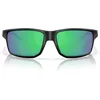 Image de Oakley Lunettes de soleil Oo9470 Gibston XL pour homme, Noir mat/Prizm Jade, 62 mm