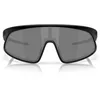 Image de Oakley Lunettes de soleil unisexe Oo9484d Rslv, noir mat/noir Prizm, 49 mm, Noir mat/noir Prizm, 49 mm