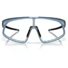 Image de Oakley OO9484D RSLV Lunettes de Soleil Polarisées Rectangulaire Mat Transparent Stonewash/Photochromique, 49mm