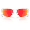 Image de Oakley Lunettes de soleil rectangulaires pour homme OO9431 Lateralis Matte Vapor/Prizm Ruby Polarized, 60 mm, Vaporisateur mat/Prizm Ruby Polarisé, 60 mm