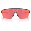Image de Oakley Oo9415 Lunettes de soleil rectangulaires carrées pour homme, Lampe torche en carbone mat/Prizm Trail, 42 mm