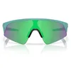 Image de Oakley Oj9015 Resistor Sweep Lunettes de soleil unisexes pour enfant, Pacifique mat/Prizm Jade, 28 mm
