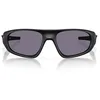 Image de Oakley Permian 02 - Pearl White Taille unique, Noir mat - Prizm Grey, 60 mm