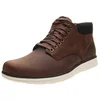 Image de Timberland Bradstreet LeatherRed BrownFg, Bottes Chukka Homme, Marron (Red Brown Fg), 40 EU