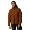 Image de Mountain Hardwear Sweat à capuche extensible pour homme, marron doré, Small