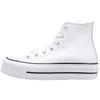 Image de Converse Chuck Taylor All Star Platform Leather High-Top BASKETS PLATEFORME Femme