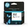 Image de HP 302 Cartouche d'encre Trois couleurs Authentique (F6U65AE) pour les imprimantes HP DeskJet 2130/3630 et HP OfficeJet 3830/4650/5220