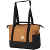 Image de Carhartt Horizontal Zip Classic Laptop Tote Bag, Durable Water Repellent Material W/ 17" Tablet Sleeve, Carhartt Brown