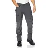Image de Carhartt Pantalon de travail en acier Rugged Flex, coupe décontractée, double face avant, cargo et poches multiples Pantalon Homme, Gris, 34W/28L