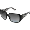 Image de Guess GU 7680 01B Lunettes de soleil pour femme, noir brillant, 50