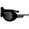 Image de Lunettes de Soleil Moncler ML0148 02A MATTE BLACK 64/16/130 UNISEX