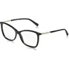 Image de Swarovski Lunettes Femme, Noir brillant, 55
