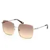 Image de SKECHERS EYEWEAR femme SE6097 Lunettes de soleil, (gold/brown mirror), 58
