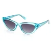 Image de GUESS GU7811, Lunettes de soleil Femme, shiny light blue, 54