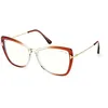 Image de Tom Ford FT5882-B Filtre en plastique bleu