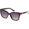 Image de Guess GU7878 Lunettes, Shiny Black, 55/16/140 pour femme, Noir brillant