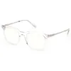 Image de TOM FORD FT5904-B Lunettes de Soleil, Crystal, 50 Unisex