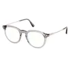 Image de TOM FORD FT5905-B Lunettes de Soleil, Grey/Other, 49 Unisex